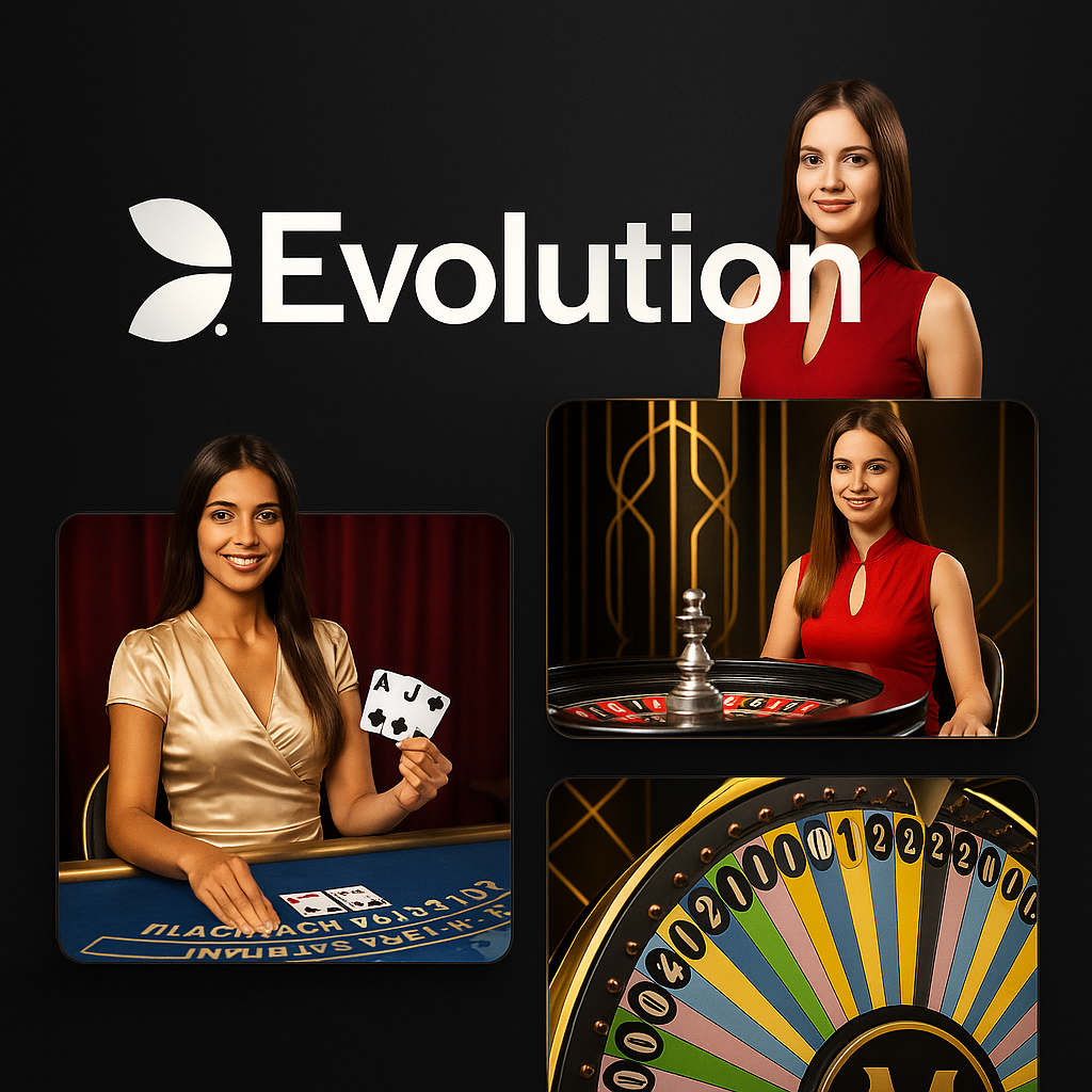 Evolution Gaming Logo - Live Casino Provider